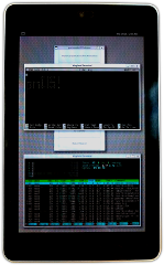 Nexus 7 running Weston