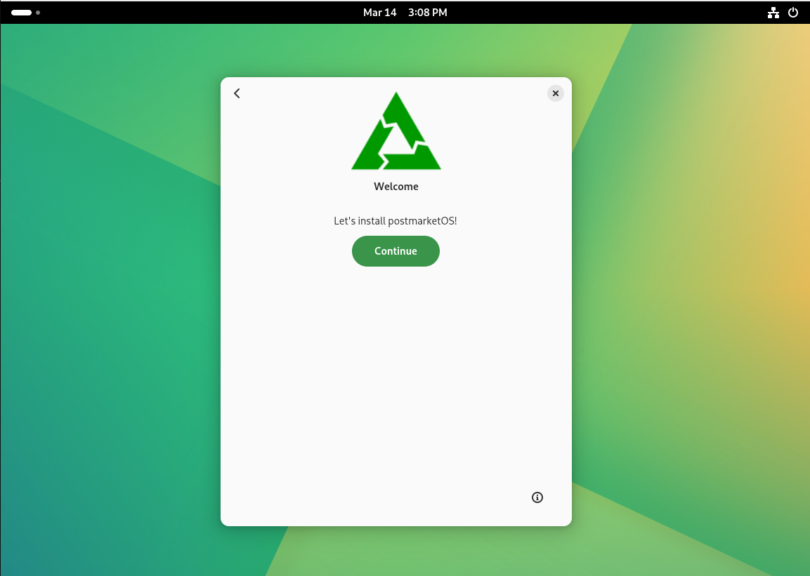 Screenshot of os-installer